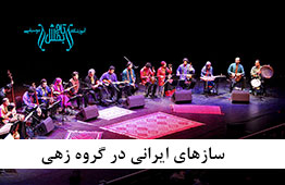 ساز های ایرانی در گروه زهی